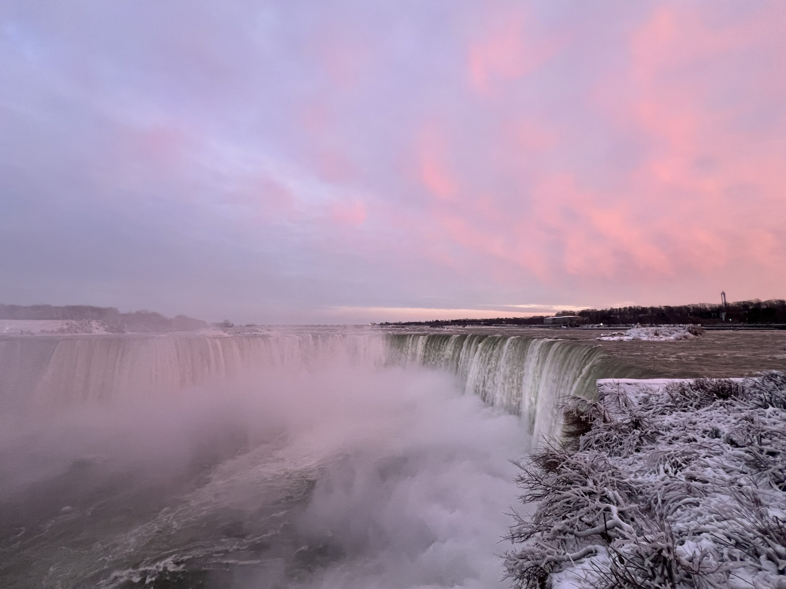 Frozen Niagara Falls & Beginning the Bruce Trail